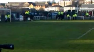 Cumnock v Talbot Junior Cup (Crowd trouble) 12th Feb 2011