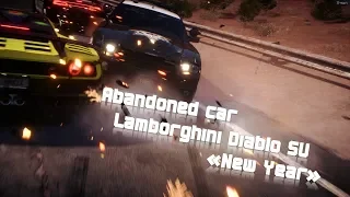Заброшенный автомобиль Lamborghini Diablo SV «New Year»