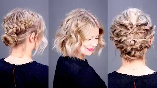 Three Holiday Elegant Short Hairstyles | Milabu