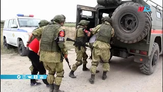 Военная полиция провела учения на полигоне в Волгоградской области