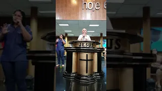 Culto de Domingo a Noite na Igreja Quadrangular Sede Maceió