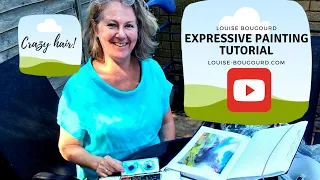 Expressive Landscape painting tutorial