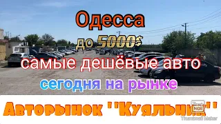 Одесский авторынок «Куяльник» (Яма). Самые дешёвые авто на рынке сегодня