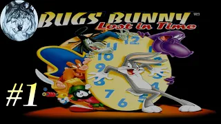 Bugs Bunny: Lost in Time (PS1). Part 1/2. 100%. Игры 90-х. Longplay.