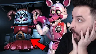 AS FUNTIMES QUEREM SE DIVERTIR COMIGO...FUJA RÁPIDO! - The Glitched Attraction (FNAF Game) *Sala 4*