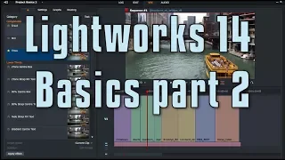 Lightworks 14 - Basics 2