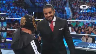 Santos Escobar desafía a Rey Mysterio - WWE SmackDown 15 de Septiembre 2023 Español Latino
