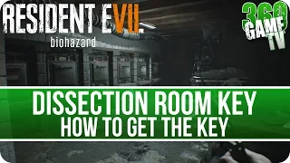 Resident Evil 7 Dissection Room Key Location - How to get the Key (Incinerator Room Puzzle)