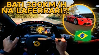 ACELERANDO TUDO NA FERRARI MAIS CARA DO BRASIL * FERRARI LAFERRARI *