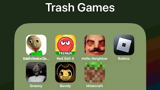 Baldis Basics Classic,Red Ball 4,Hello Neighbor,Roblox Grumpy Gran,Granny,Bendy and the Ink Machine