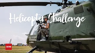 Hanging a Gimbal Out Of a Military Helicopter | Extreme Test on ZHIYUN Crane 4 (ft. Trio Stories)