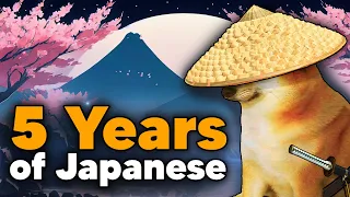 5 Years of Learning Japanese Every Single Day