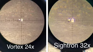 Scope Zoom Compared at 1 mile, 1,000 and 500 Yards!
