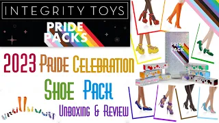 👠 INTEGRITY TOYS 2023 PRIDE CELEBRATION SHOE PACK 👑 EDMOND'S COLLECTIBLE WORLD 🌎 UNBOXING & REVIEW