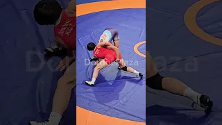 ЖЕНСКАЯ БОРЬБА. ASIAN OG QUALIFIER-2024. МЭЭРИМ ЖУМАНАЗАРОВА. 2 КРУГ #wrestling #sports