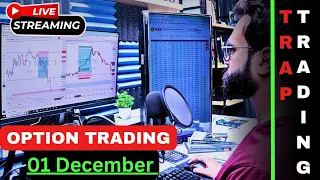 Live Nifty & Banknifty | 01-12-2023 | Option Trading | Live Market Predication |  @growonacademy ​