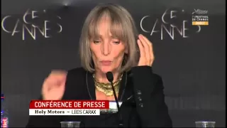 Holy Motors Full Press Conference - Cannes Film Festival 2012