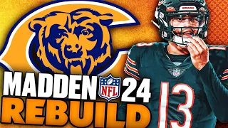 The Bears Draft Caleb Williams and Malik Nabers! Madden 24 Chicago Bears Rebuild
