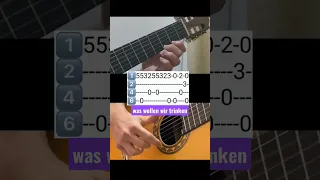 Was wollen wir trinken | "немецкая песня" | easy guitar tabs