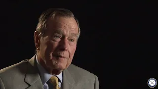 Former President George H. W. Bush on His World War II Experiences