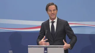 Integrale persconferentie van minister-president Rutte na de ministerraad van 8 januari 2021