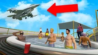Calling An AIRSTRIKE On A YACHT PARTY! | GTA 5 THUG LIFE #277