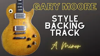 Gary Moore Style Backing Track - A Minor