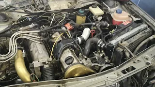 Audi 200 2.2 Turbo MC engine sound