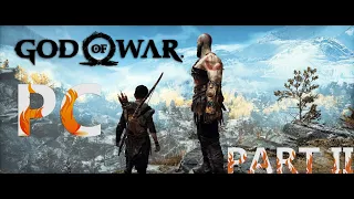 GOD OF WAR - Walkthrough PART II | No commentary | ULTRAWIDE | 4K - PC