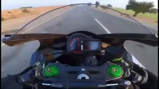 WORLDS FIRST SILENT FLY-BY 350+KM/H On KAWASAKI H2R | DOCTOR ZEESHAN | ZS MOTOVOLG | SHORTS VIDEO