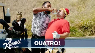 Anthony Anderson Teaches Guillermo How to Golf