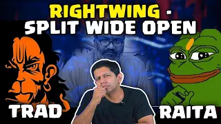 Trads Vs Raitas | Threat to Hindu Right Wing Unity or to India? | Akash Banerjee feat. PuNsTeR™
