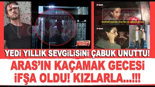 Aras Bulut İynemli'nin gece kaçamağı! 3 kadınla birlikte görüntülendi!