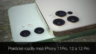 Praktické rozdíly mezi iPhony 11Pro, 12 a 12Pro [4K] (Alisczech vol. 379)