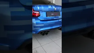 BMW M2 + выхлоп от Remus exhaust