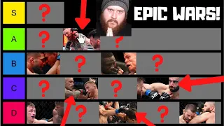 UFC Fight Of The Year Tier List 2022! Teixeira vs Prochazka? Chimaev vs Burns? Thompson vs Holland?