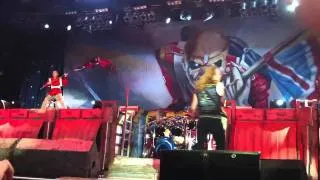 Iron Maiden - The Trooper (Live @ Perth Soundwave 2011)