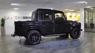 Defender 110 Pick up Black with Black  Lawton Brook