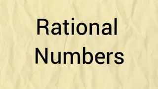 What are Rational numbers? (in Hindi)