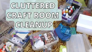 Craft Room Declutter and Organize! Day 11 - The Secret Slob Spring Declutter Challenge