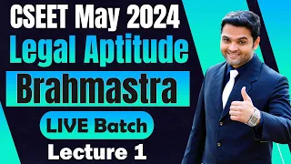 FREE CSEET Legal Aptitude Video Lectures for May 2024 | CSEET May 2024 Legal Aptitude Video Classes5