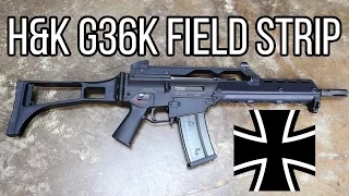 H&K G36 Rifle Field Strip