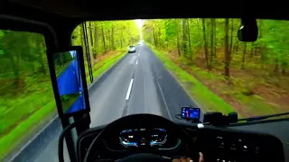 Nikotimer going to Trailer work shop POV driving