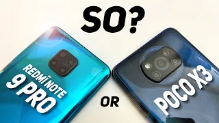 4 REASONS TO BUY POCO X3 NOT REDMI NOTE 9 PRO! 5 REASONS TO BUY NOTE 9 PRO, NOT POCO X3 NFC