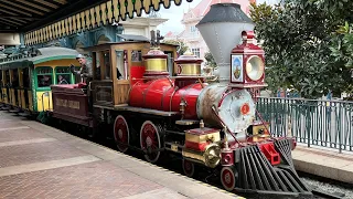 Disneyland Paris Railroad Grand Circle Tour with Bonus Look at the Engine - March 2023