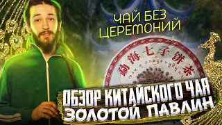 Обзор китайского чая // ЧАЙ ПУЭР // Шен Пуэр Золотой павлин 2008 // Тест китайского чая