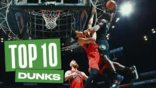 Anthony Edwards Top 10 FEROCIOUS Dunks! 🤯