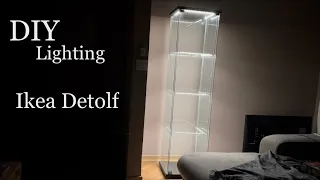 DIY Lighting - Ikea Detolf