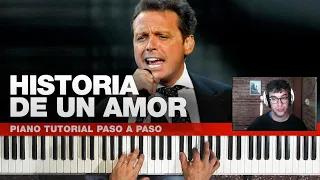 🎹 HISTORIA DE UN AMOR ✅Explicado paso a paso 🎼 Partitura y midi