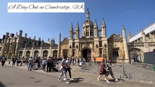 A Day Out In Cambridge, England | 4K Virtual Walking Tour